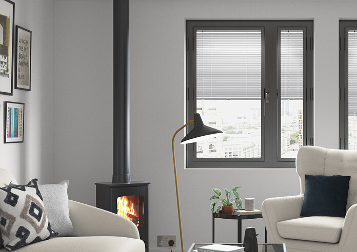 Venetian, Brushed Grey - Perfect Fit Blind - Image 3